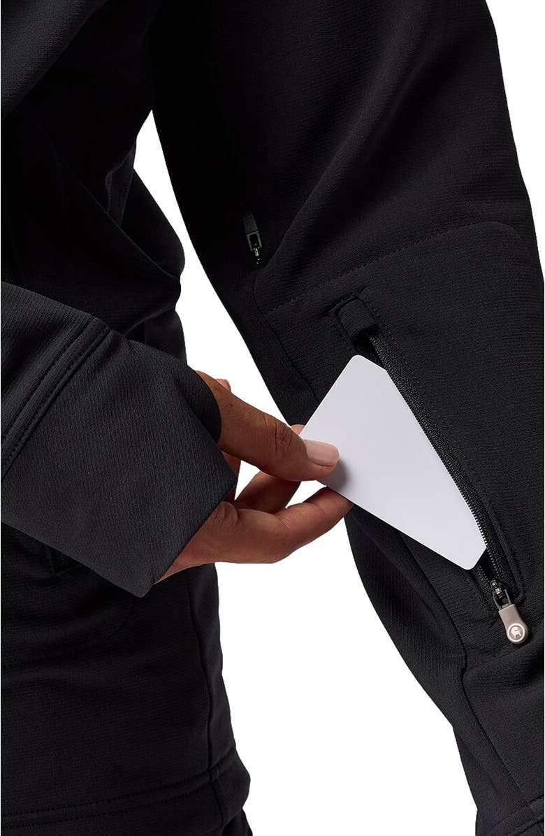 Backcountry Destination Softshell Fleece Hoodie - Women's, Alternate, color, Black