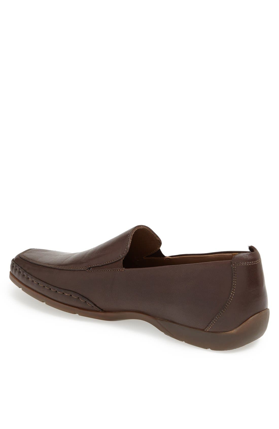 Mephisto Edlef Slip-On, Alternate, color, Dark Brown Smooth Leather