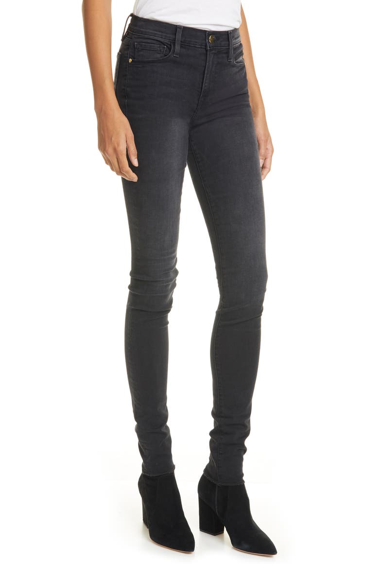 Forever Karlie Ripped Skinny Jeans, Main, color, SABIO