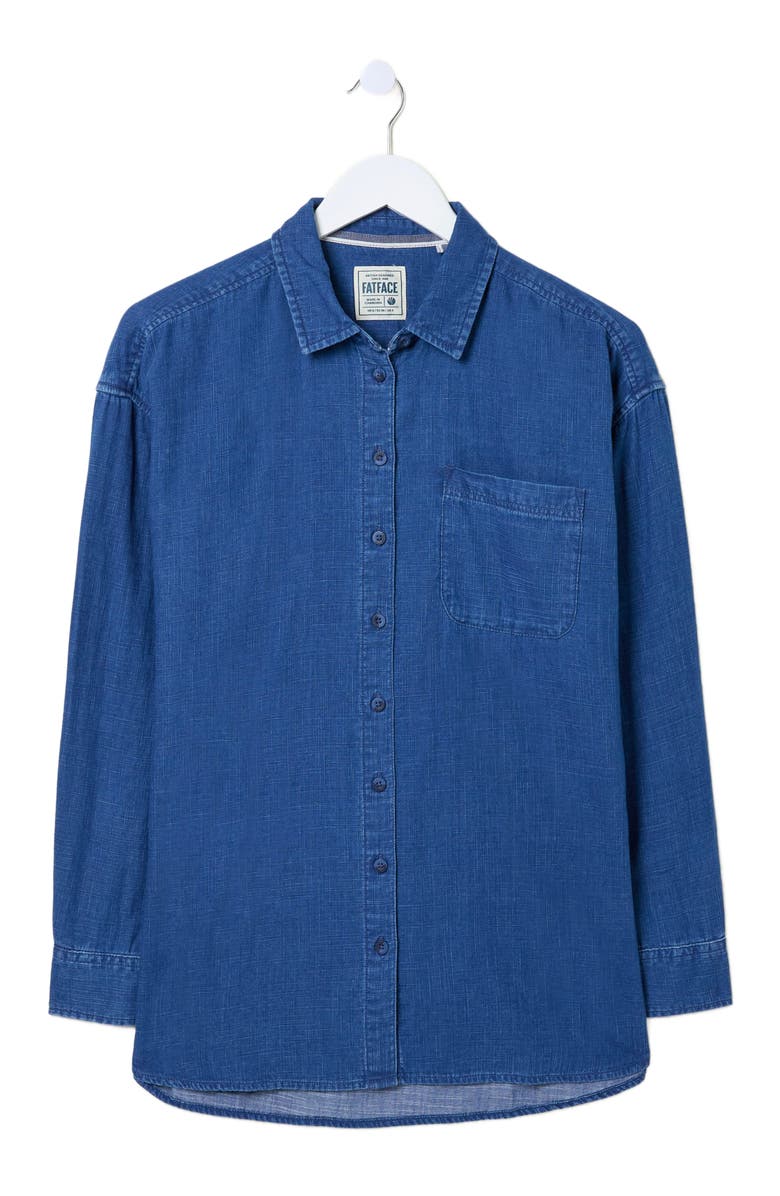 FatFace Women's Carolin Denim Shirt, Alternate, color,