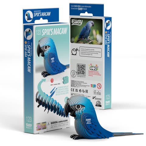 Spix's Macaw 3D Puzzle