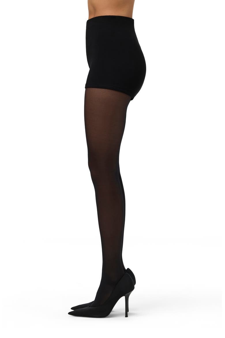 Butter Scoop Waist Hot Shorts, Alternate, color, BLACK