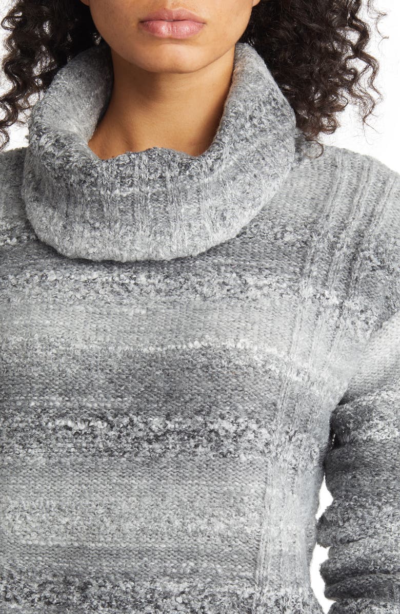 Caslon<sup>®</sup> Space Dye Turtleneck Sweater, Alternate, color, 
