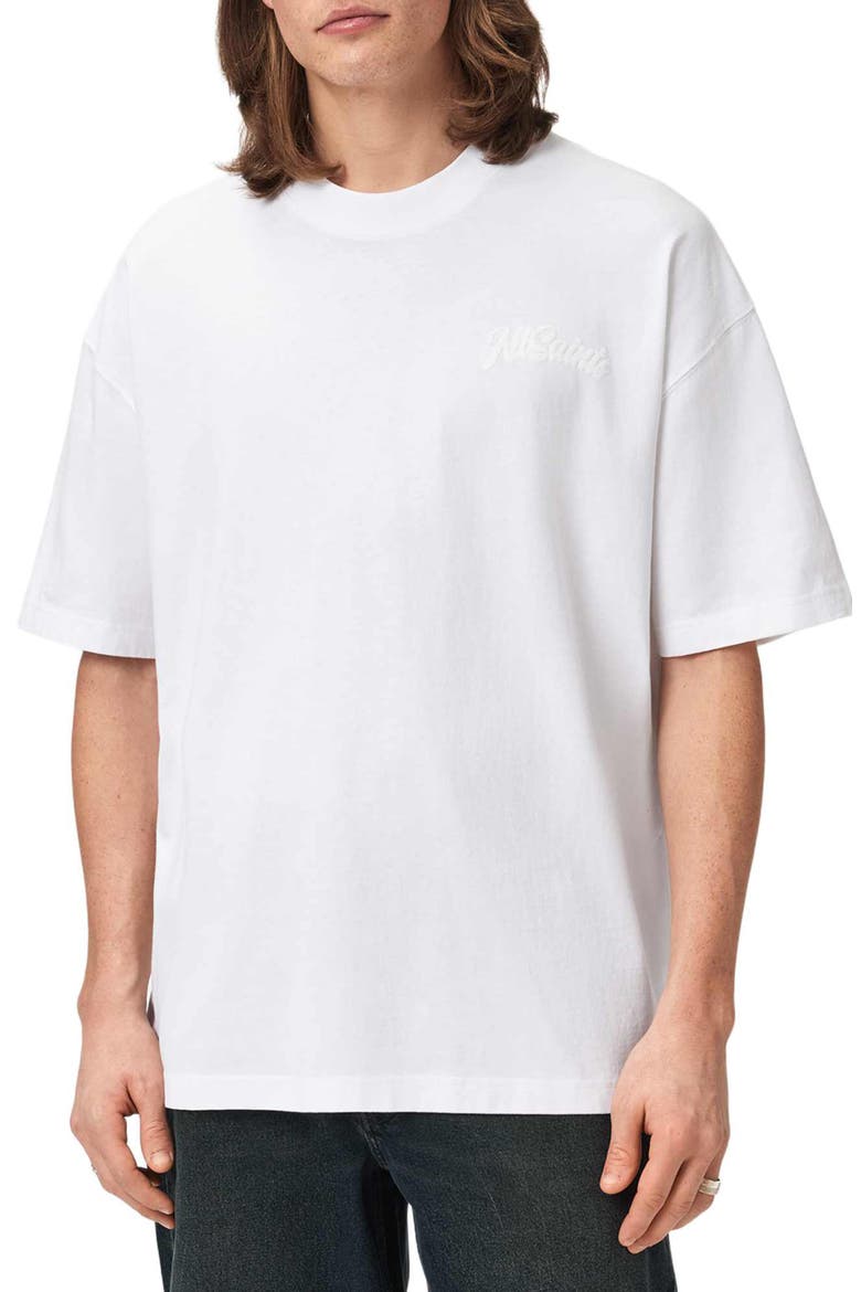 Odyssey Cotton Graphic T-Shirt, Main, color, OPTIC WHITE
