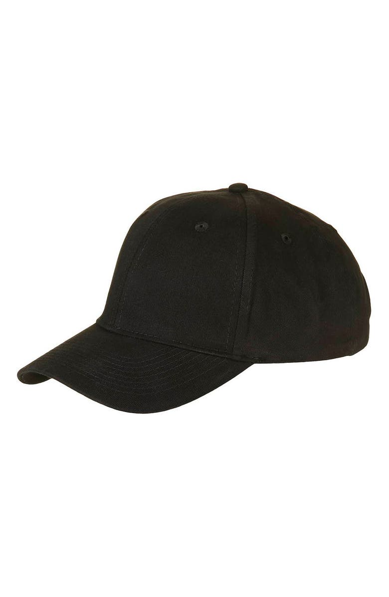 Topshop Plain Cap, Main, color, 