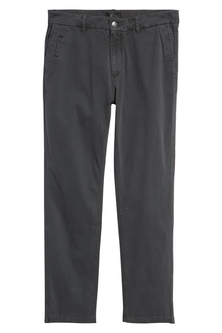 Thomas Cotton Twill Pants, Alternate, color, CHARCOAL