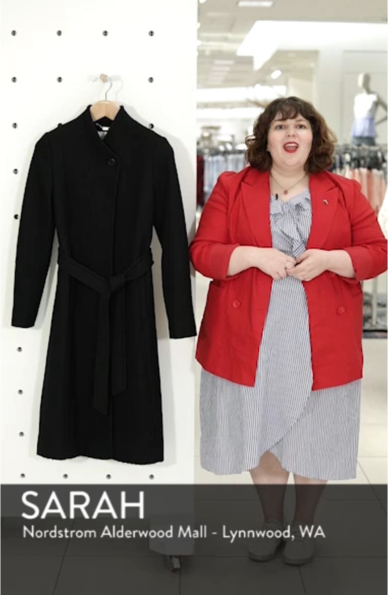 Signature Woven Coat, sales video thumbnail