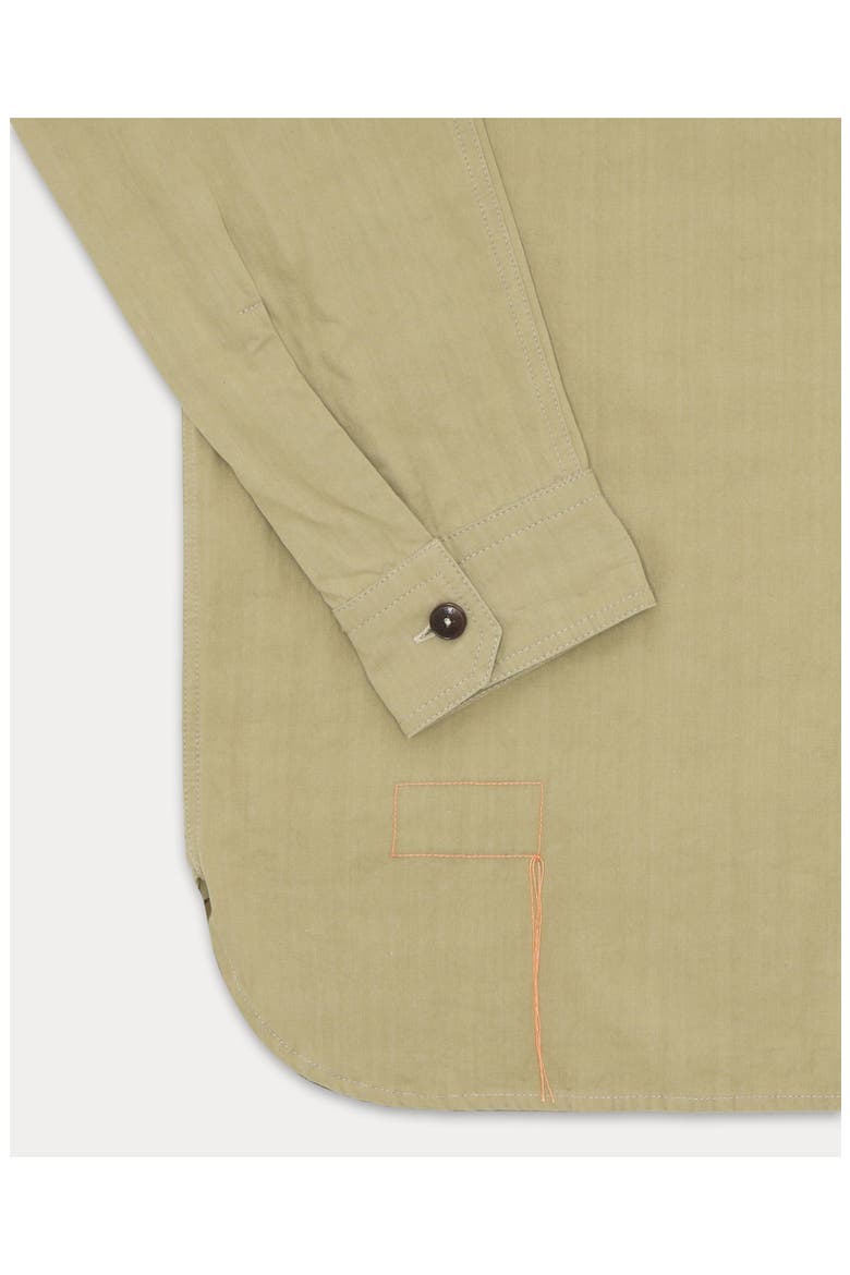 CPO 2.0 Cotton Overshirt with Corozo Buttons, Alternate, color, Green