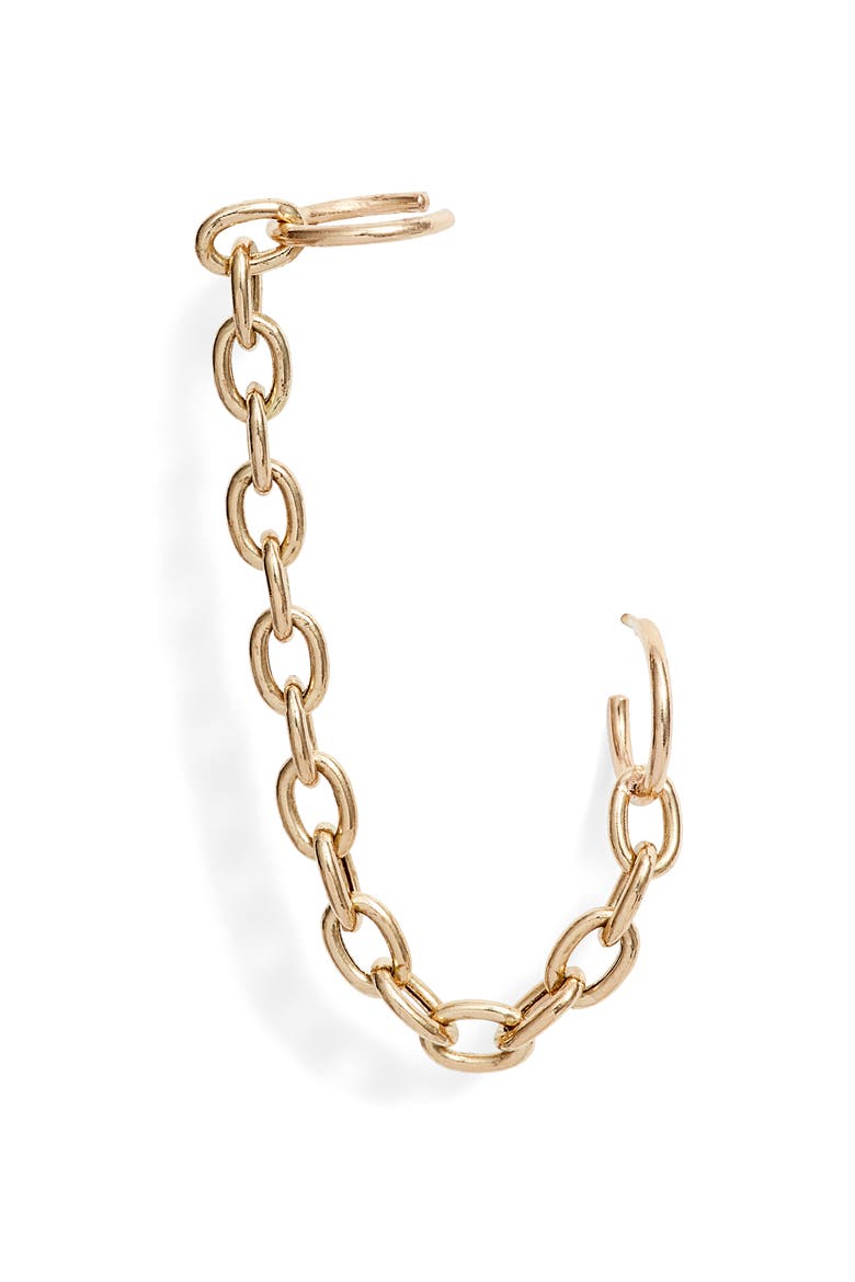 Earring Chain, Main, color, YELLOW GOLD