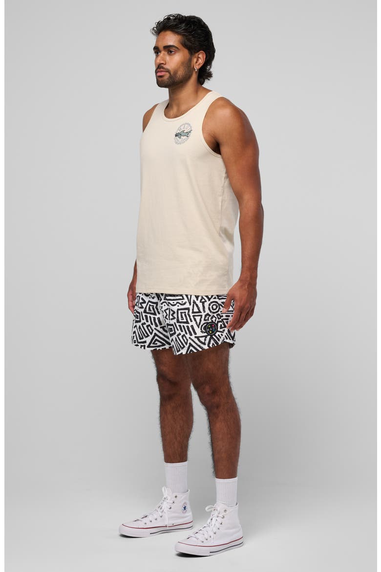 Aggro Cookie Graphic Tank, Alternate, color, VANILLA