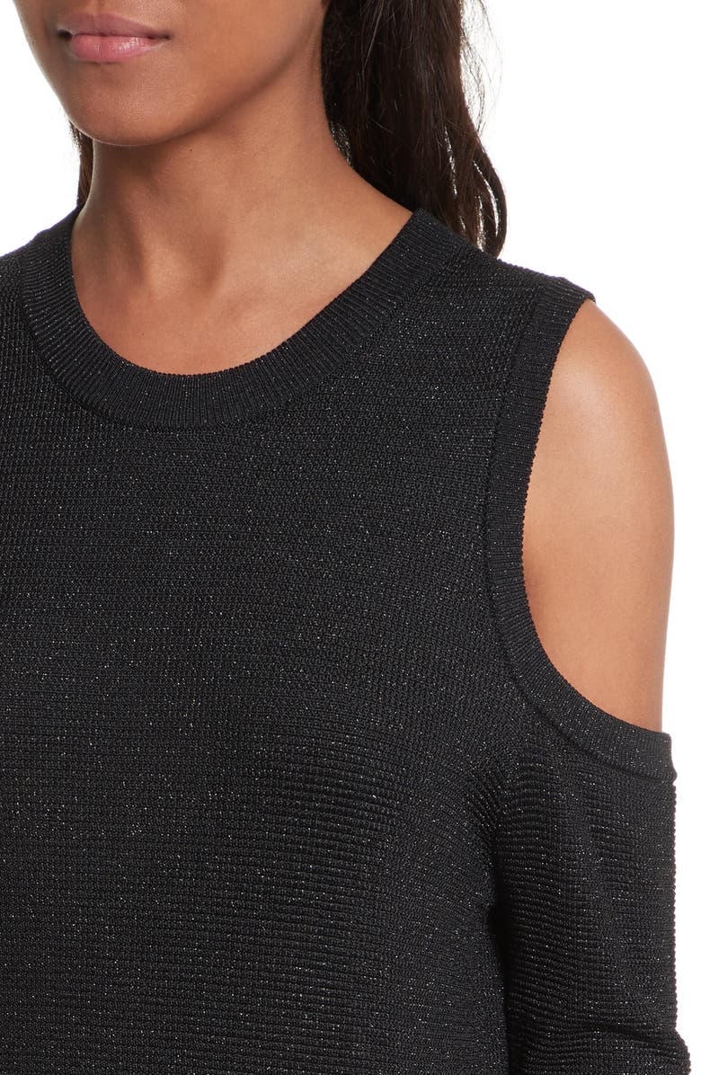 Rebecca Minkoff Page Metallic Sweater, Alternate, color, 