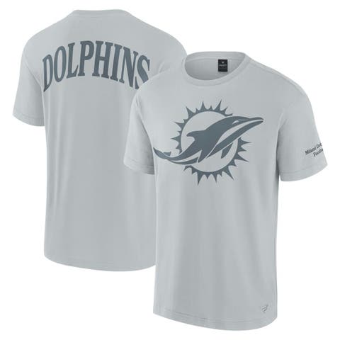 Unisex Fanatics  Gray Miami Dolphins Elements Iconic T-Shirt