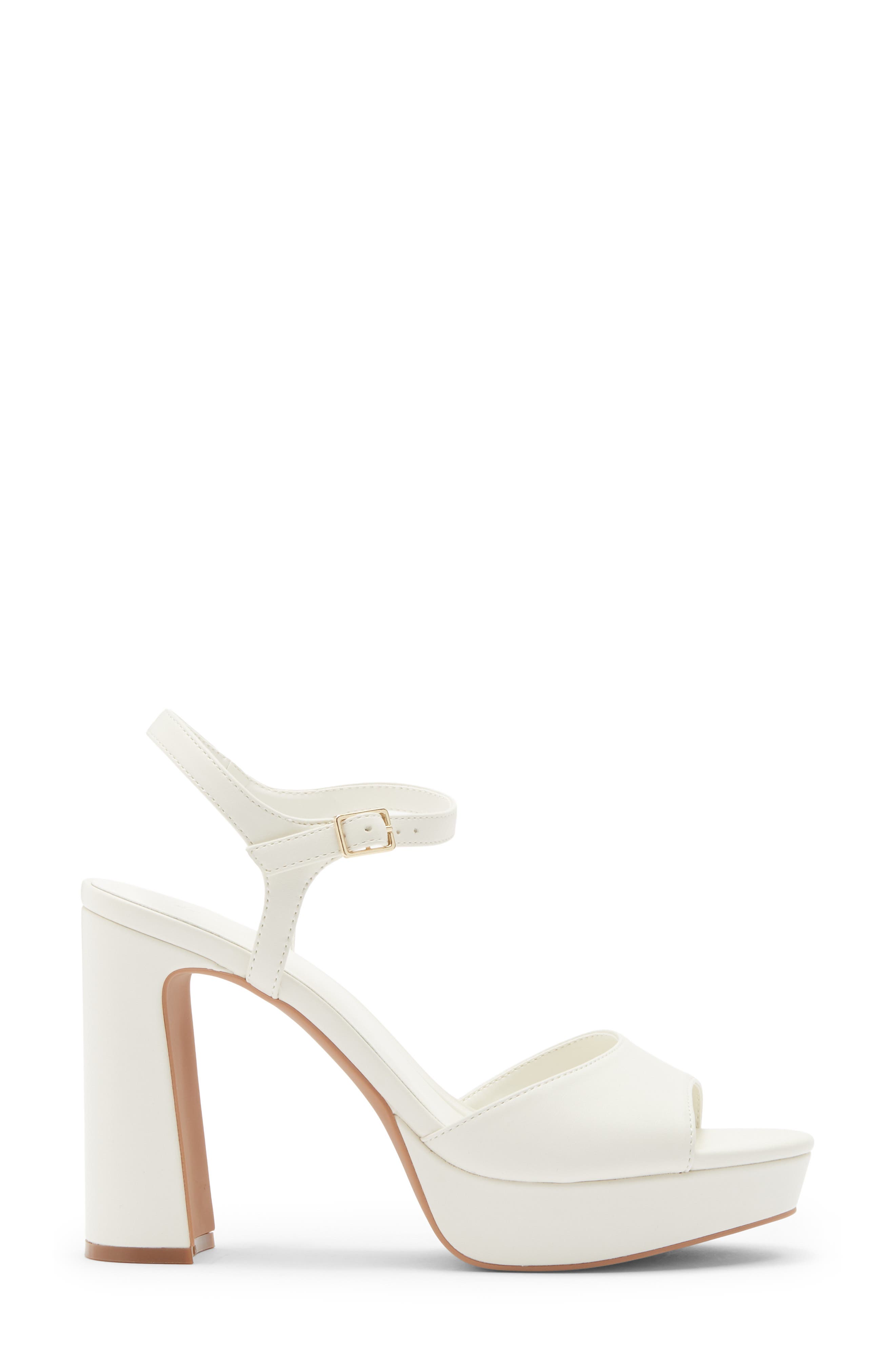 Vamika Platform Ankle Strap Sandal, Alternate, color, IVORY VANILLA