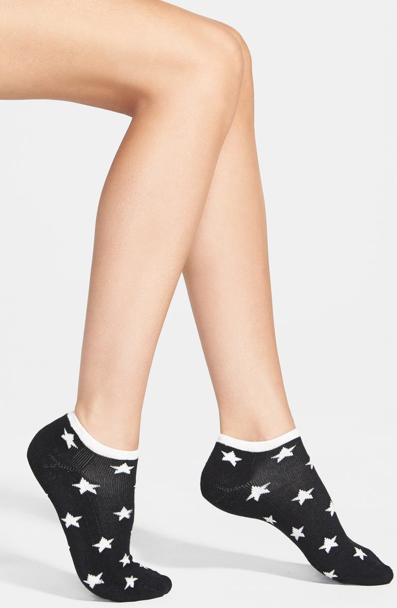 Kate Spade New York 'stars' ankle socks, Main, color,