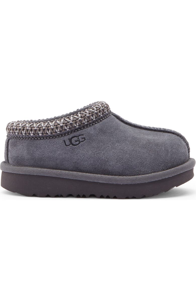 UGG<sup>®</sup> Kids' Tasman II Water Resistant Slipper, Alternate, color, Obsidian