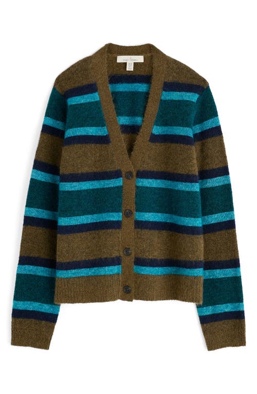 Seasalt Cornwall Etching Stripe Cardigan In Multi