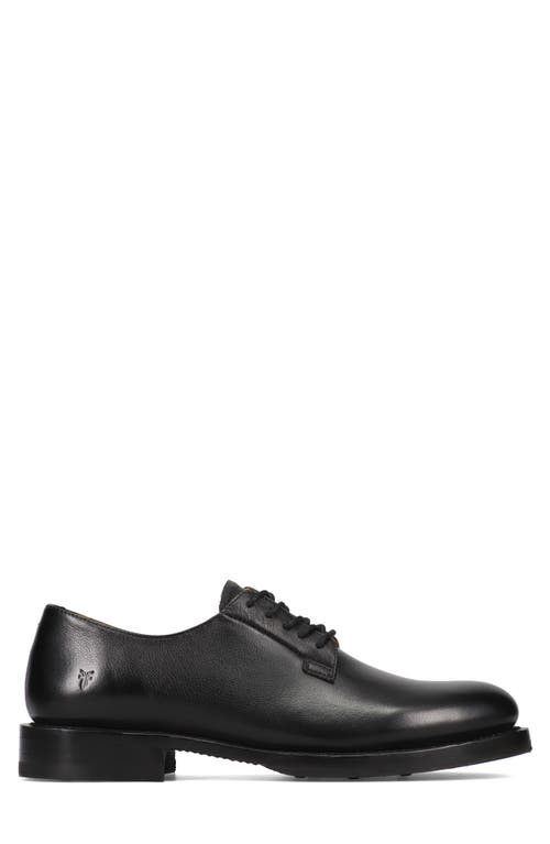 Frye Dylan Plain Toe Oxford In Black