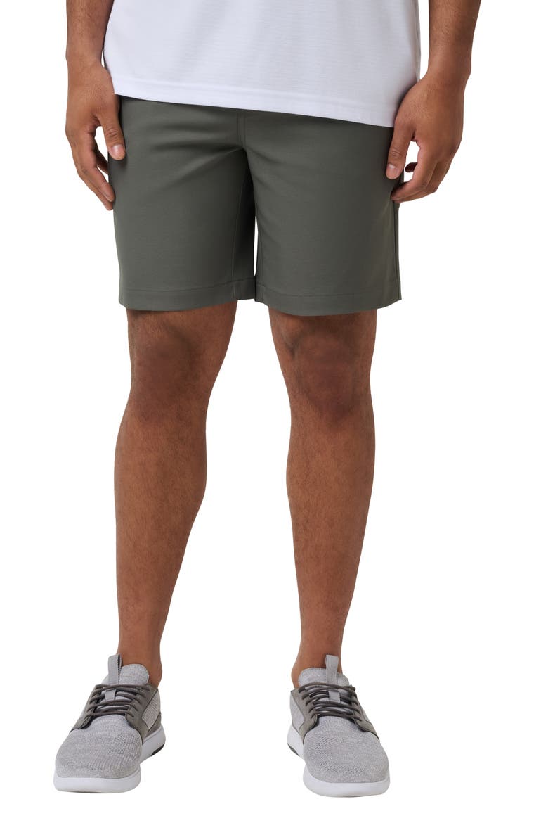OTC 2.0 Flat Front Shorts, Main, color, DARK OLIVE