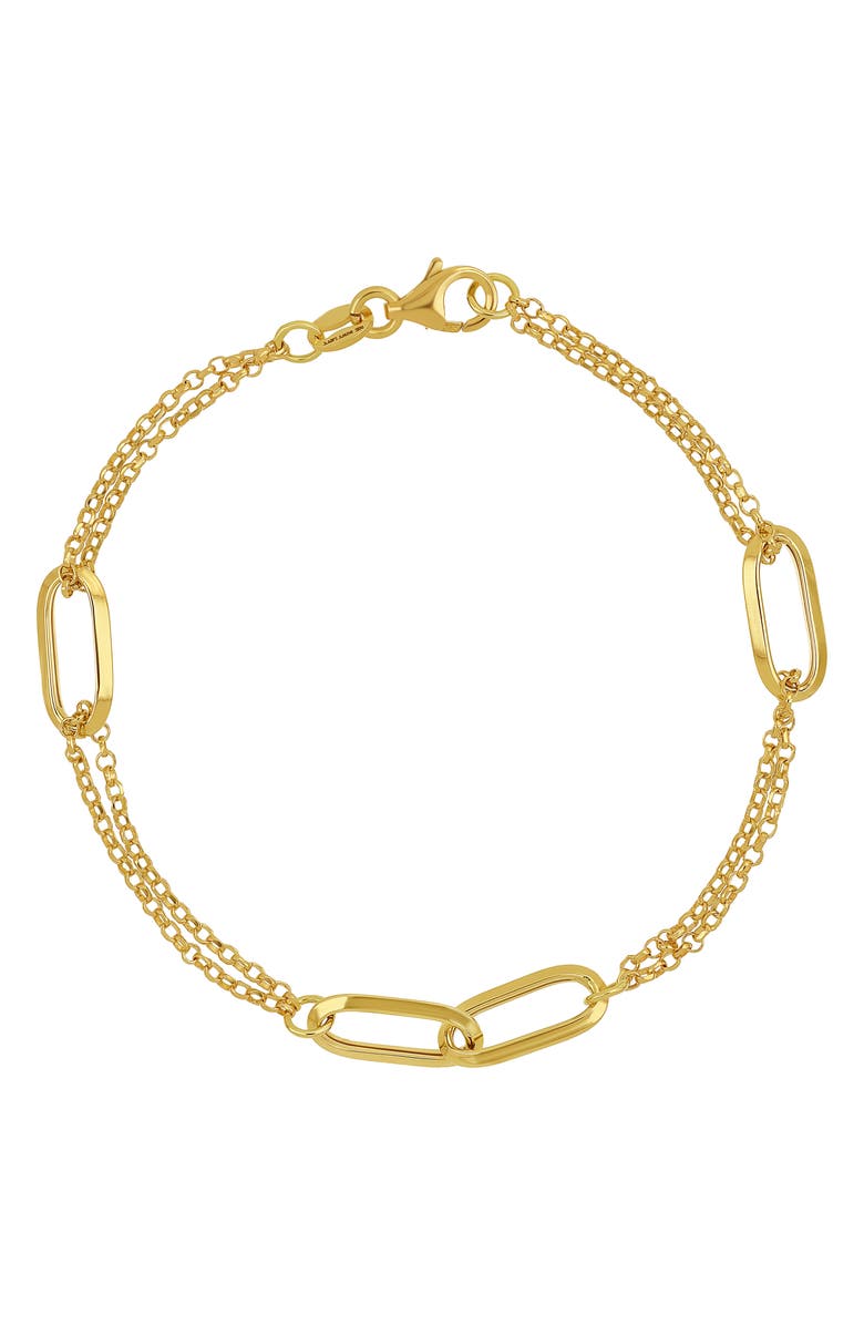 Bony Levy 14K Gold Link Bracelet, Main, color,