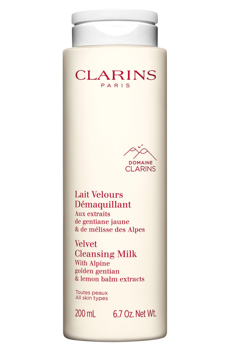 Clarins Velvet Hydrating Cleansing Milk, Main, color,