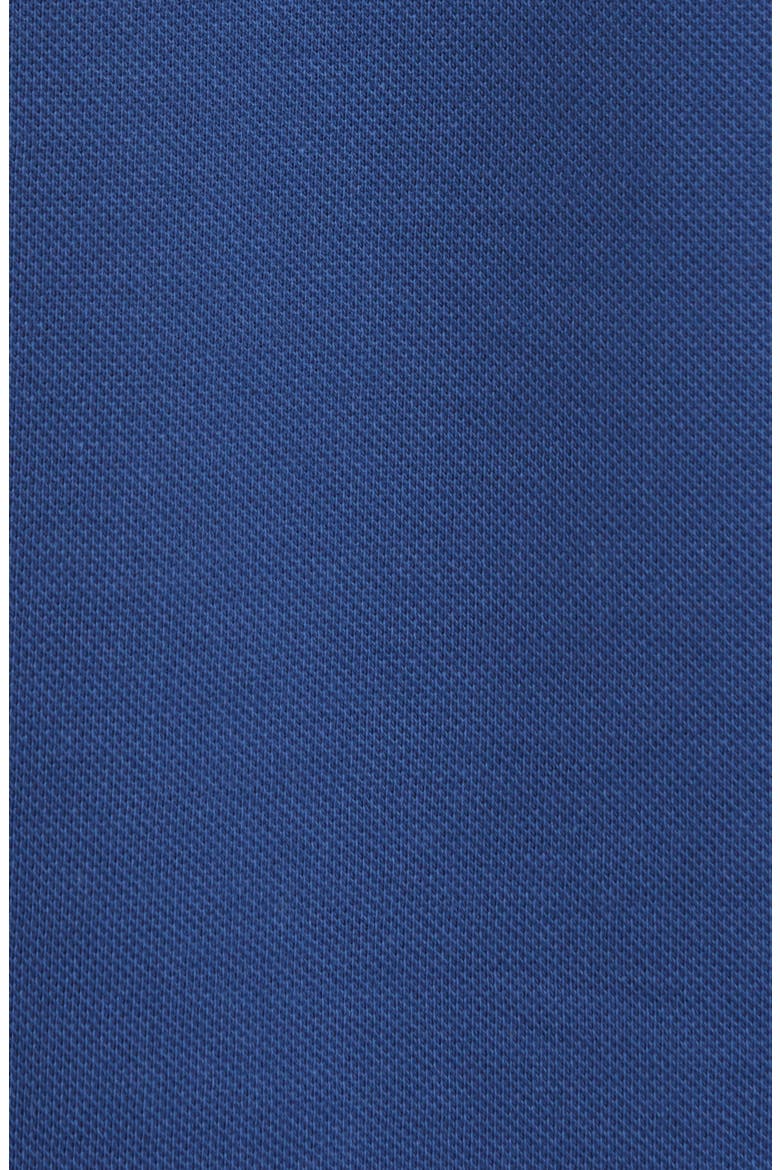 Logo Patch Tipped Cotton Piqué Polo, Alternate, color, BLUE
