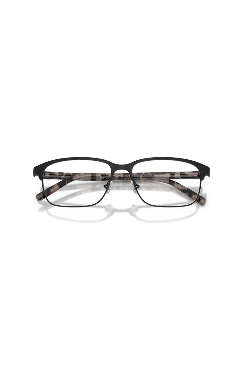 56mm Rectangle optical glasses, Alternate, color, Black