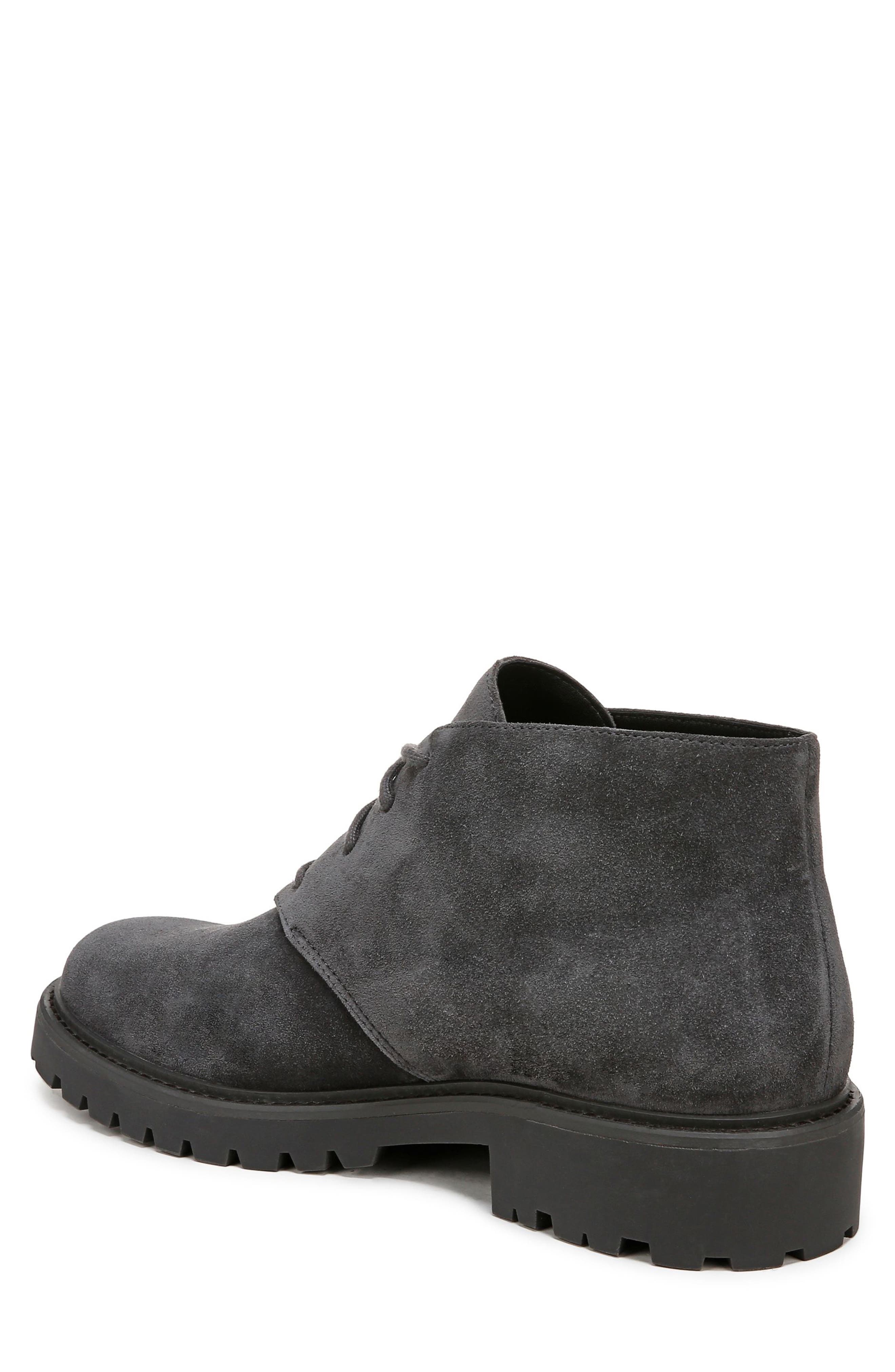 Vince Dann Lugged Chukka Boot, Alternate, color, Dark Cinder Grey