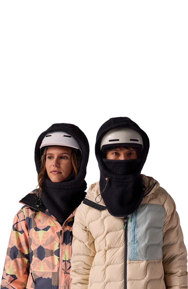 Backcountry Wander Pile-Fleece Hood, Alternate, color, Black