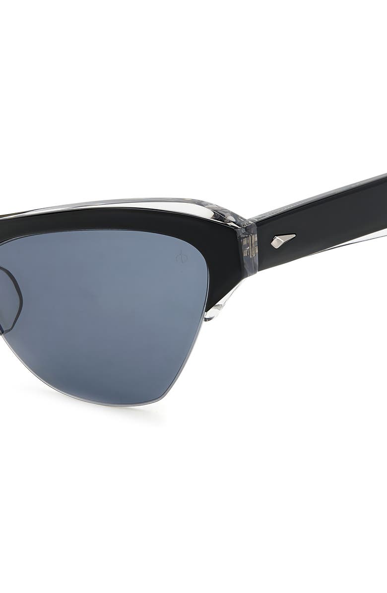 rag & bone 61mm Cat Eye Sunglasses, Alternate, color,