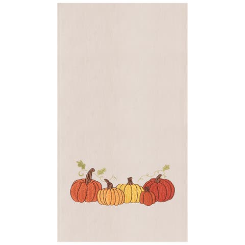 Pumpkin Patch Kitchen Fall Harvest Dishtowel
