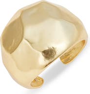 Karine Sultan Liquid Textured Dome Ring
