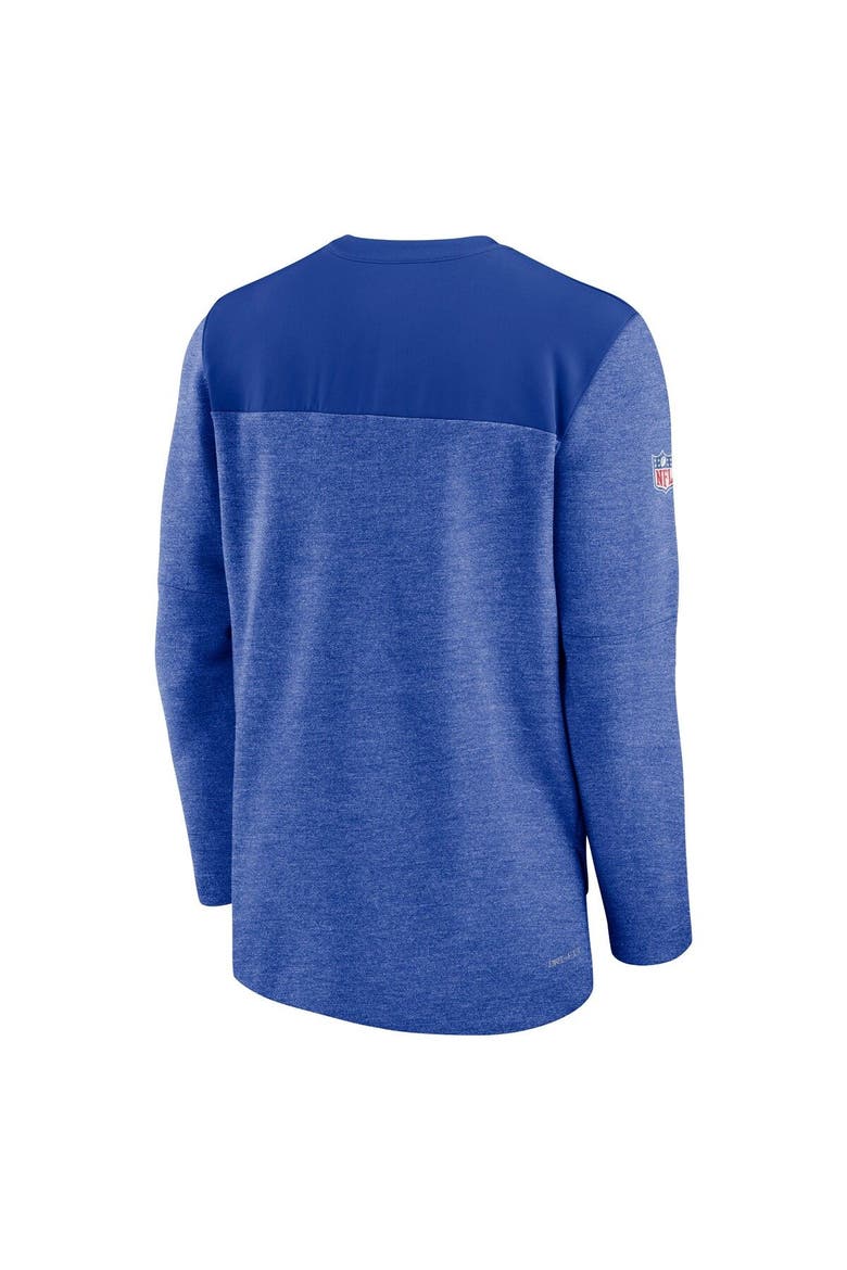 Men's Nike Royal Buffalo Bills Sideline Lockup Performance Quarter-Zip Top, Alternate, color, Royal