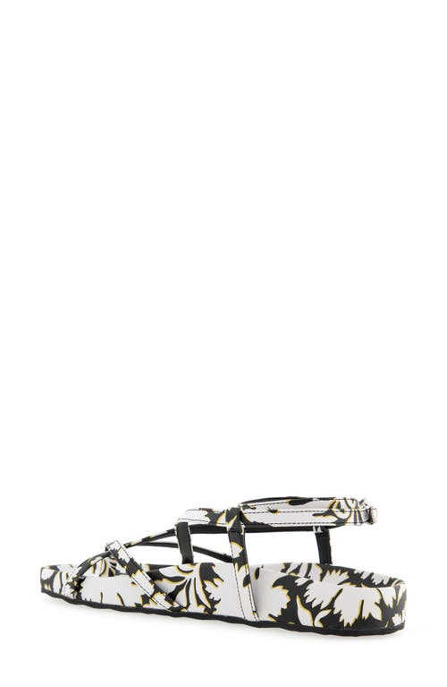 AEROSOLES AEROSOLES LEERA ANKLE STRAP FLAT SANDAL