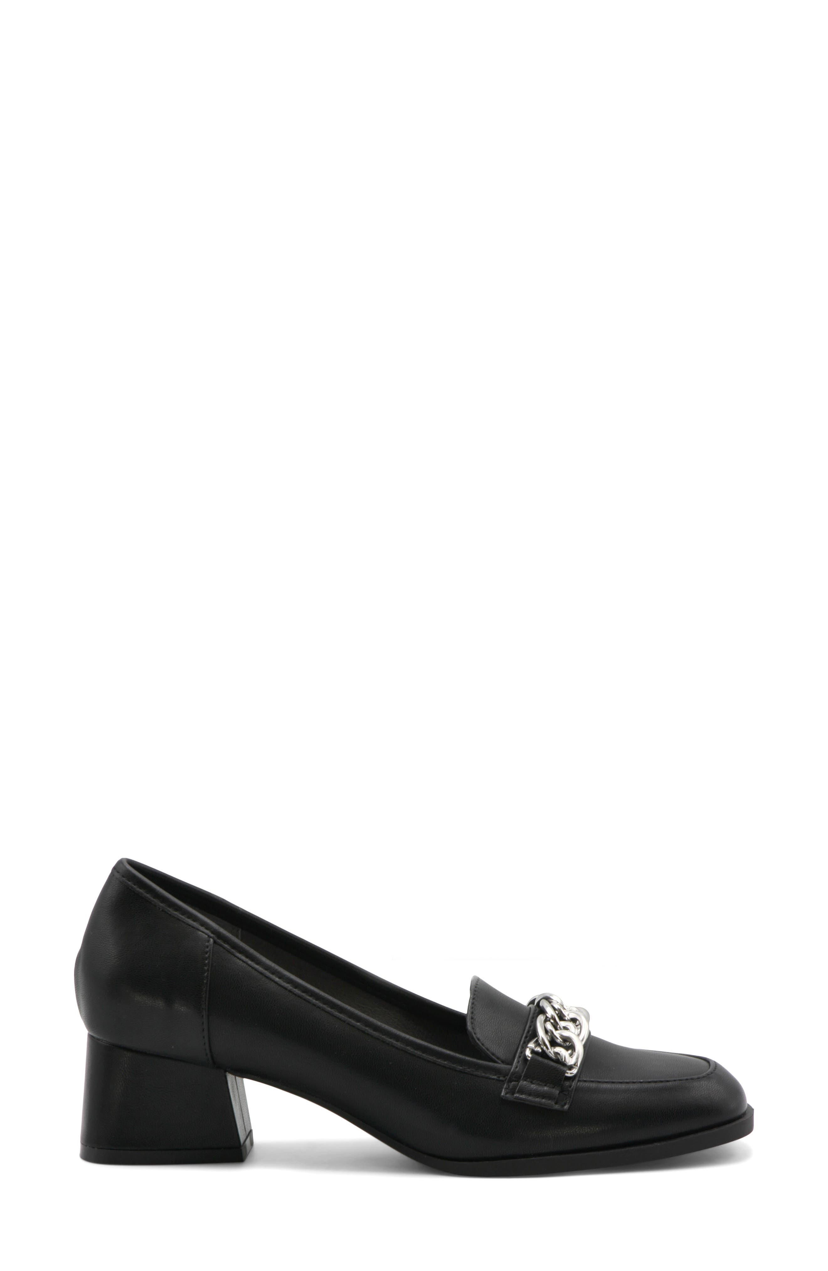 Adrienne Vittadini Breeze Chain Loafer Pump, Alternate, color, 