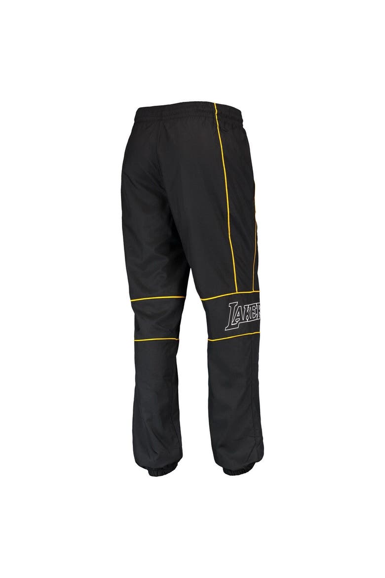 Women's Nike Black Los Angeles Lakers 75th Anniversary Courtside Woven Pants, Alternate, color, Black