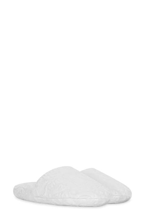 DG Logo Jacquard Cotton Terry Cloth Scuff Slipper