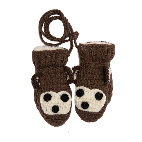 Crochet Monkey Mittens