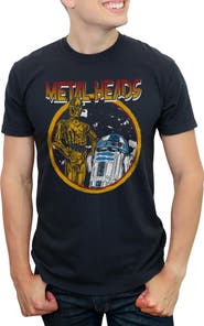 Star Wars: A New Hope Men's Star Wars A New Hope Metal Heads Graphic T-Shirt