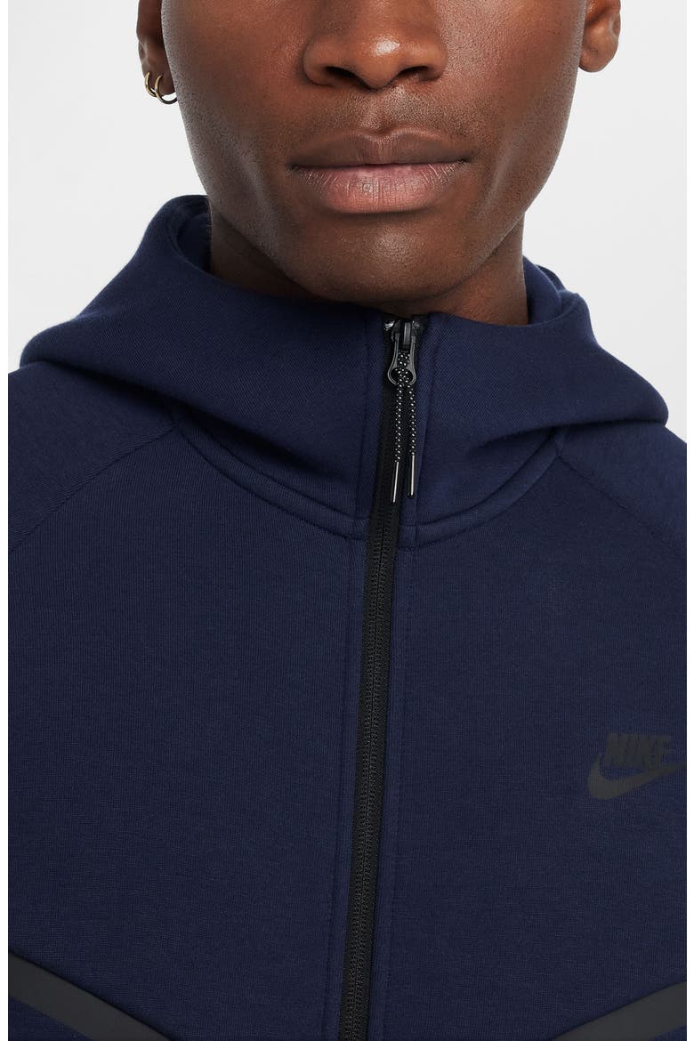 Tech Windrunner Zip Hoodie, Alternate, color, OBSIDIAN/ BLACK