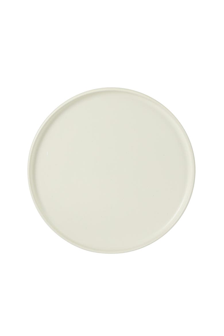 Bayou Moon 16-Piece Matte Reactive Glaze Stoneware Dinnerware Set, Alternate, color, Matte White