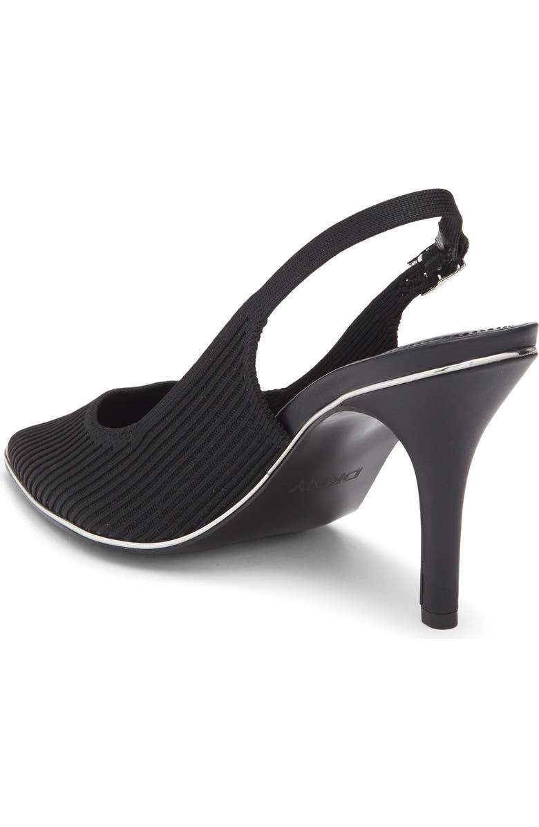 DKNY Preston Slingback Pump, Alternate, color, Black