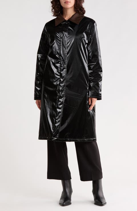 Textured Rain Coat