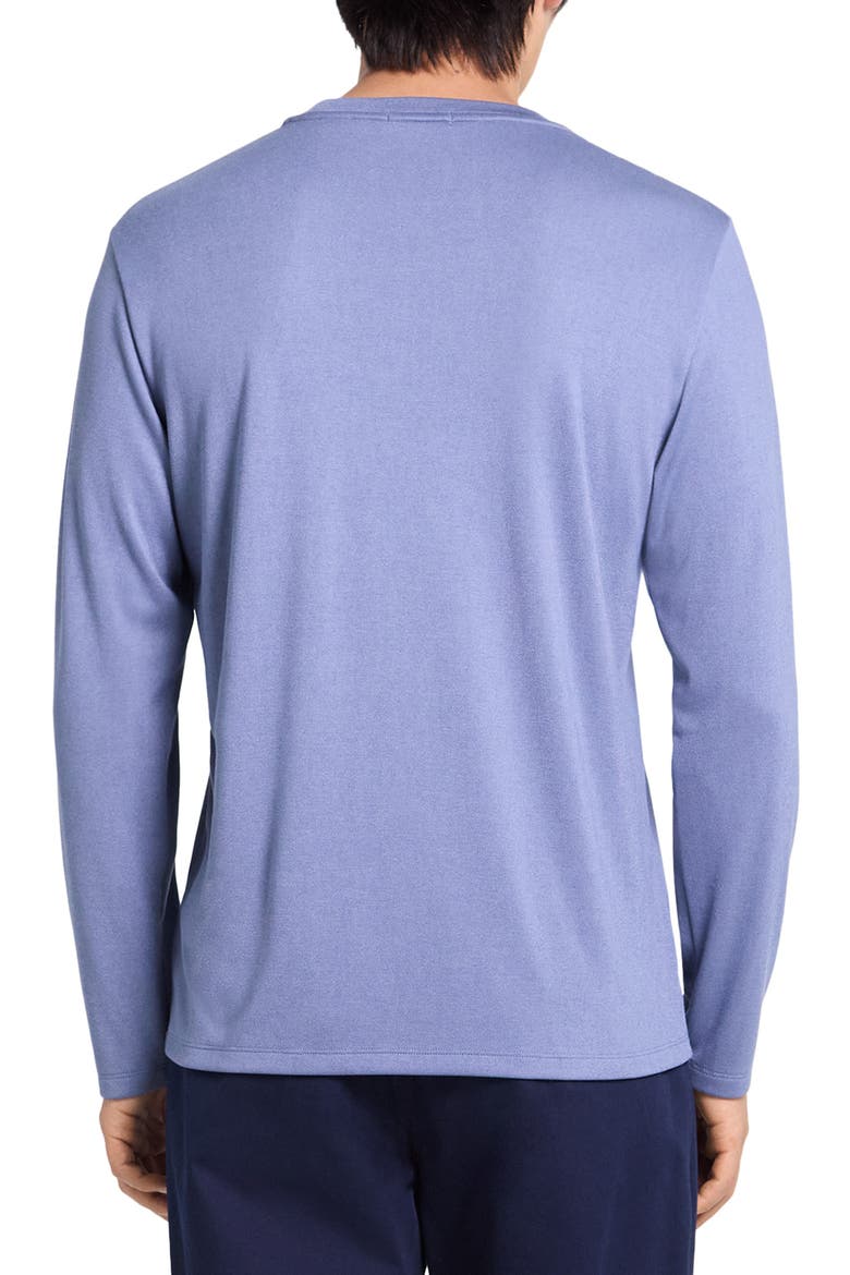 Essential Long Sleeve T-Shirt, Alternate, color, LIGHT DUSK BLUE