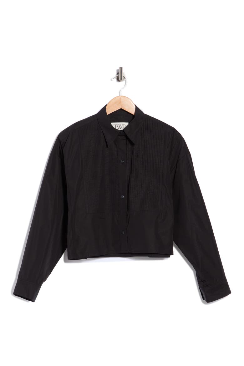 Soon to Be Ex Bib Top, Main, color, BLACK