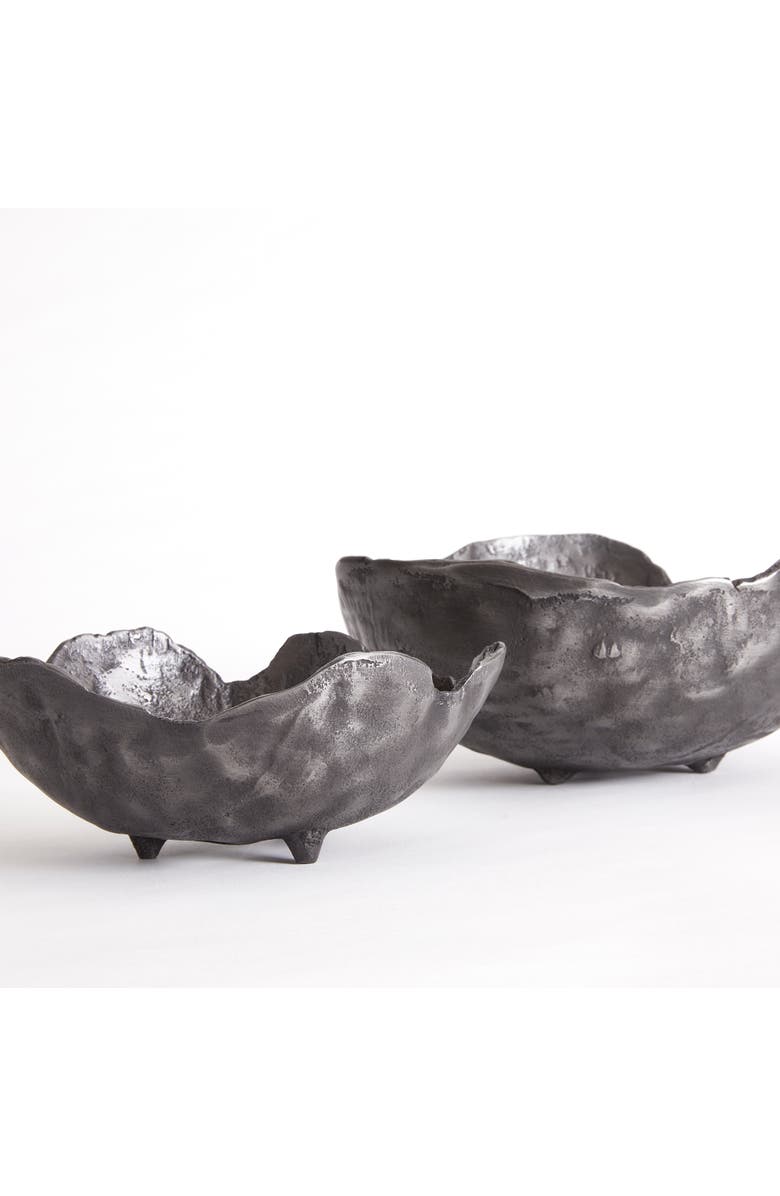 Napa Home & Garden Roland Organic Decorative Bowls Set of 2, Alternate, color, Gray