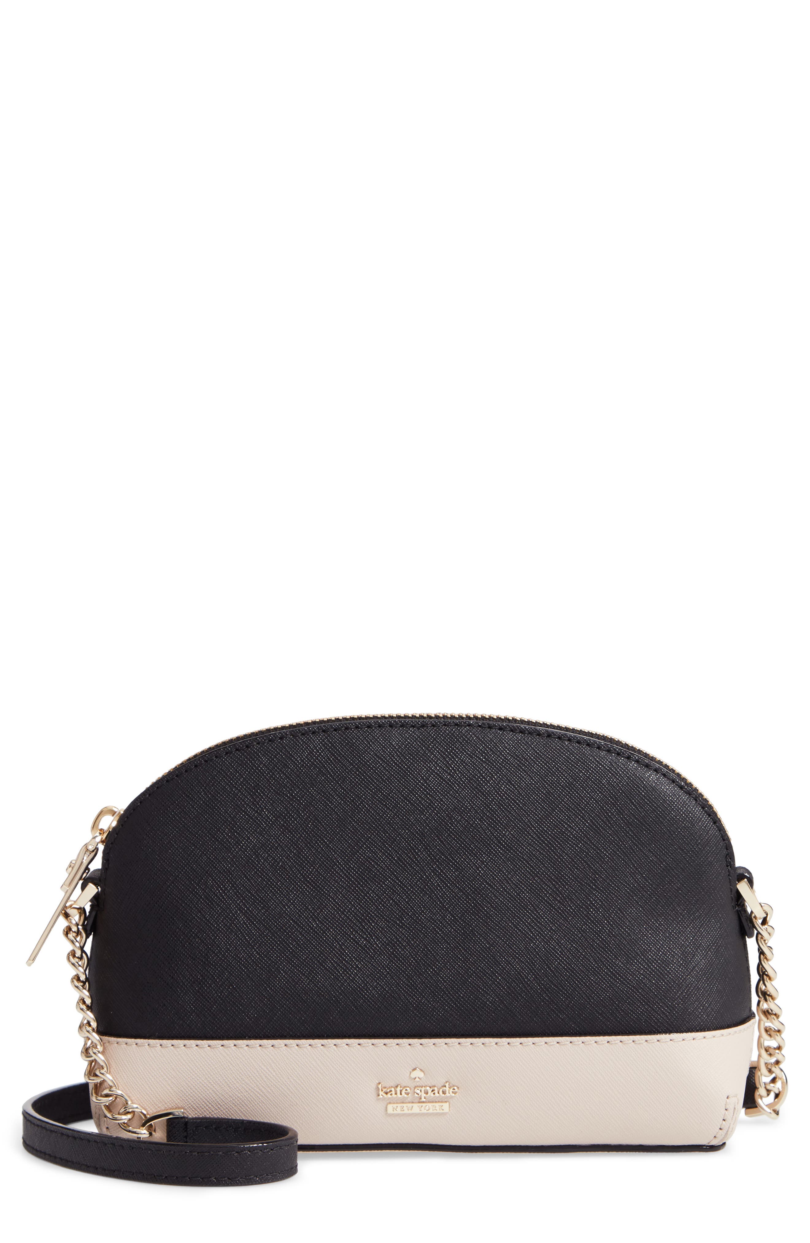 Kate Spade New York cameron street - hilli leather crossbody bag, Main, color, 