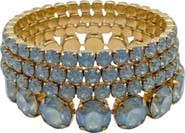 MacRae & Co. Maxi Crystal Stretch Bracelet