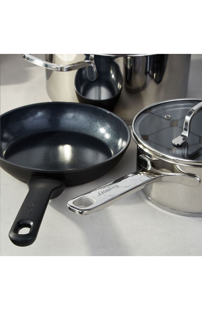 BergHOFF Dina Helix 9-Piece Cookware Set, Alternate, color, Black