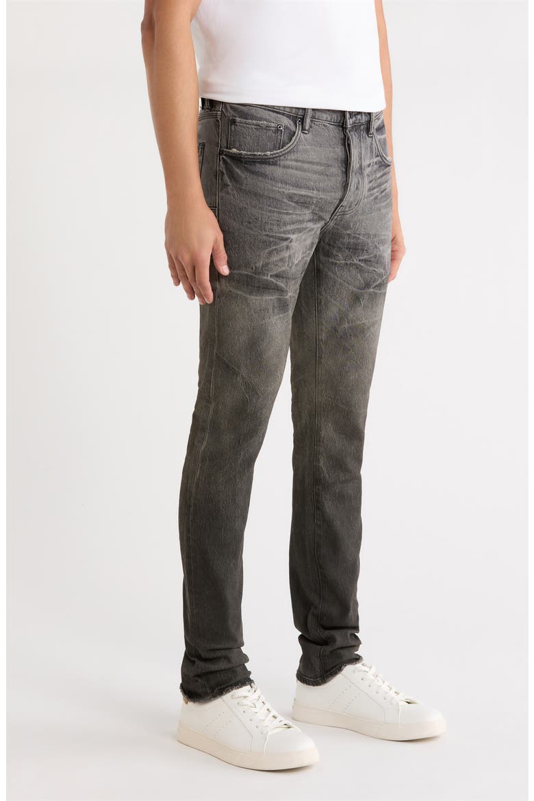 Skinny Tacking Skinny Jeans, Alternate, color, BLACK