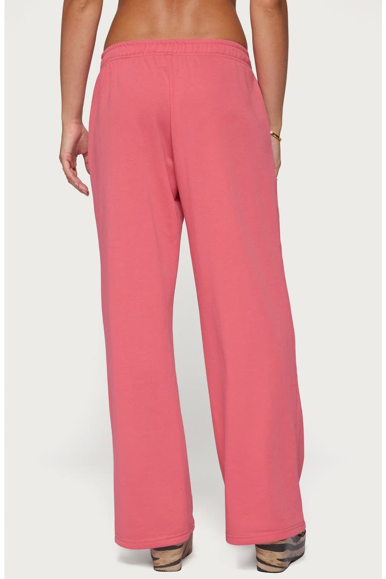 2020 Graphic Wide Leg Sweatpants, Alternate, color, PINK